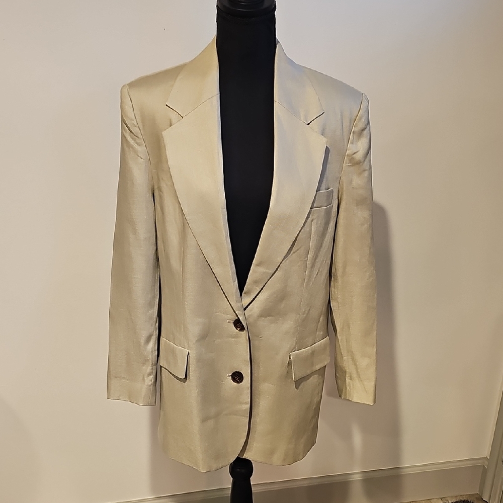 Nordstrom Elegant Beige Blazer